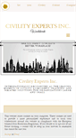 Mobile Screenshot of civilityexperts.com